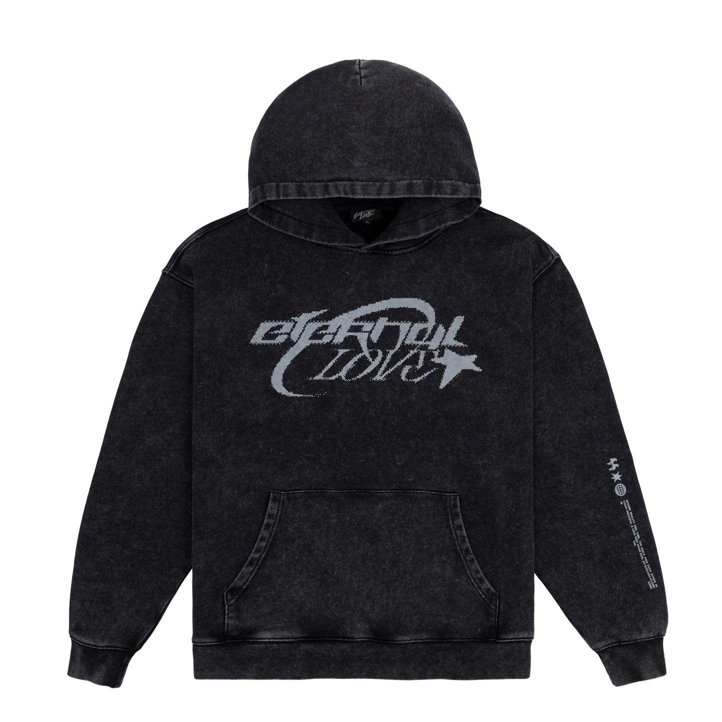 Core Hoodie - Washed Black