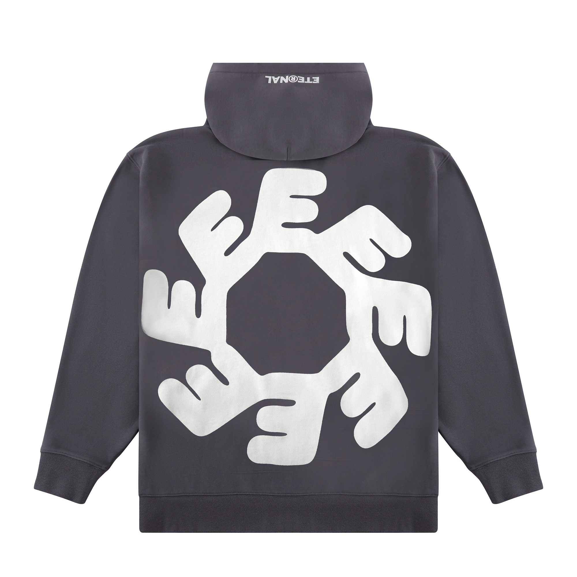 Eternal Wash Zip Hoodie – Grey Blue – Eternal Love