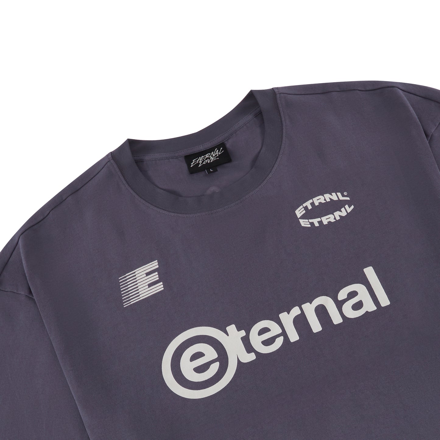 Eternal Profiles Tee - Grey Blue