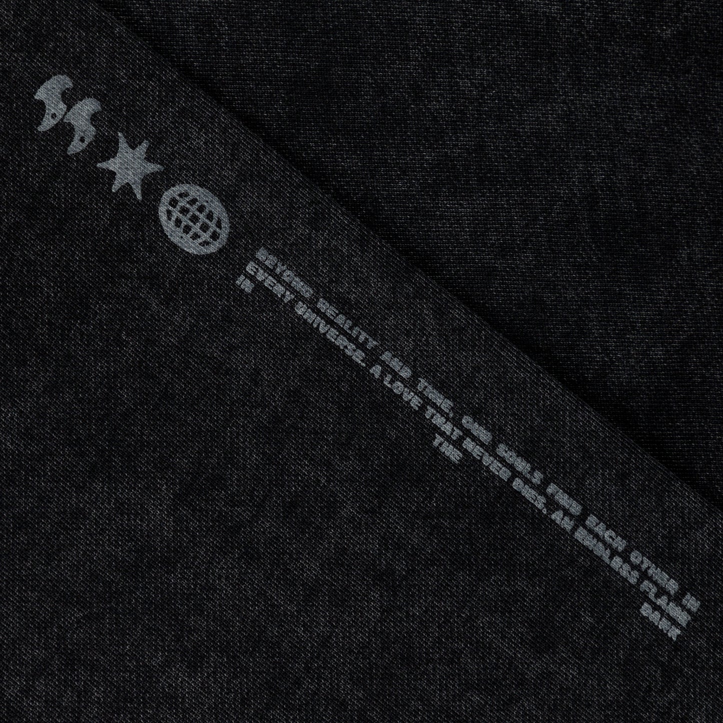 Core Hoodie - Washed Black