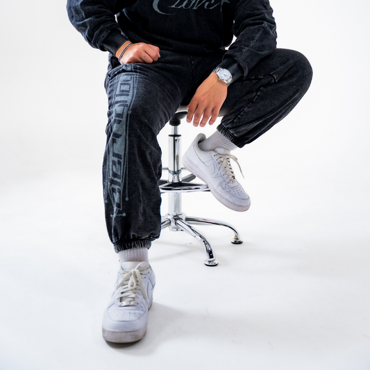 Core Sweatpants - Washed Black