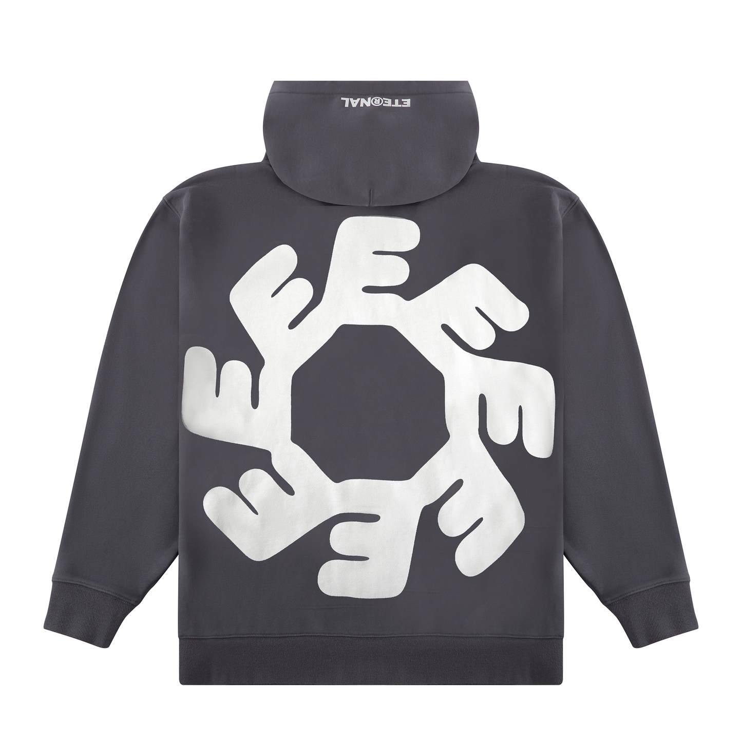 Eternal Wash Zip Hoodie – Grey Blue