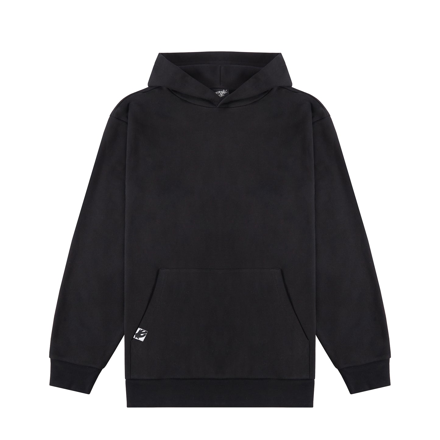 Eternal Crest Hoodie – Black