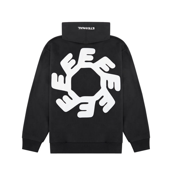 Eternal Crest Hoodie – Black – Eternal Love
