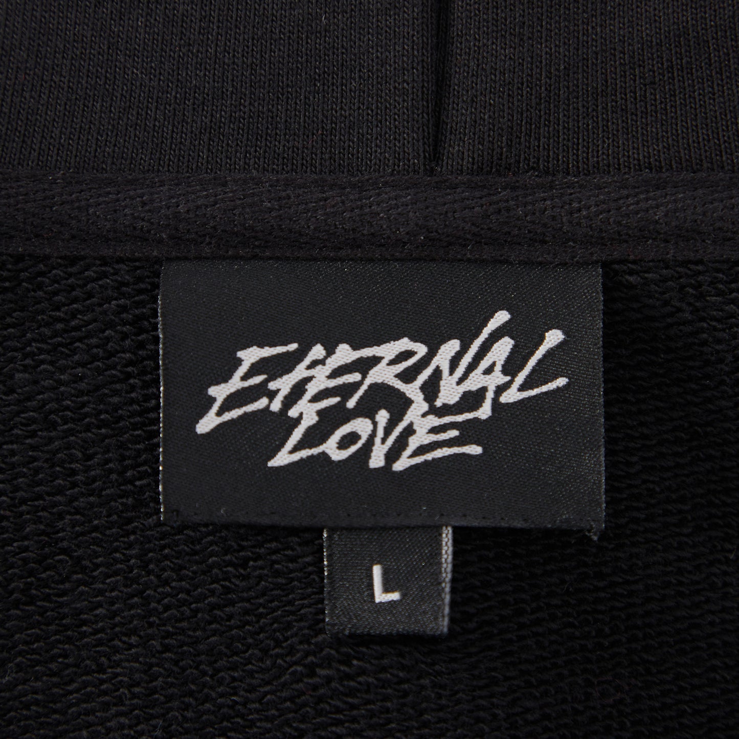 Eternal Crest Hoodie – Black