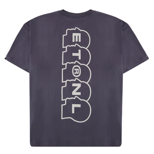 Eternal Profiles Tee - Grey Blue